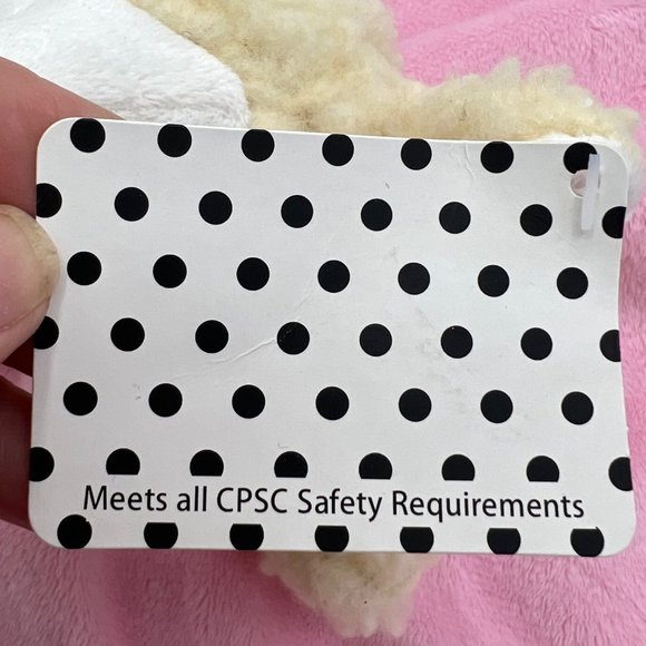 Baby Pink Soft Silky Lamb Lovey Security Blanket - Picture 7 of 13